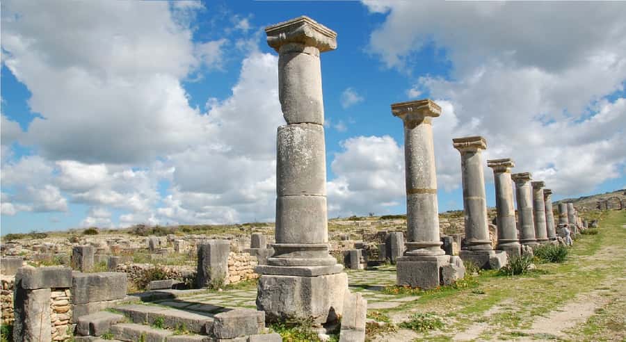 Fes: Volubilis Roman Ruins, Mouly Idriss, & Meknes Day Trip - The road out of Fes and the photo stops