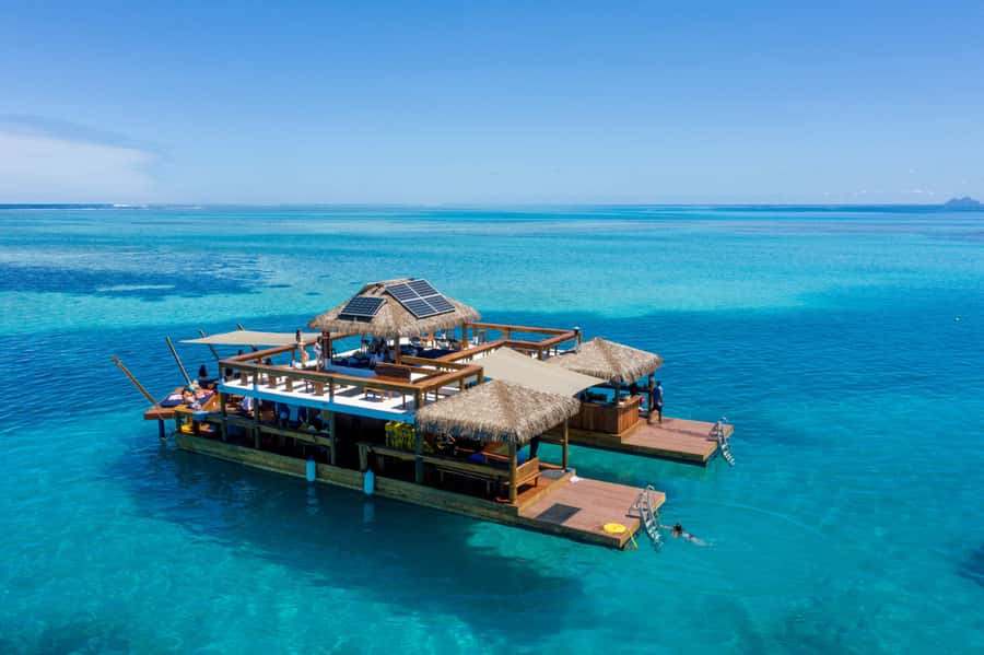 Fiji: Cloud 9 Floating Bar and Pizzeria Day Trip - Arriving at Port Denarau for the six-hour outing