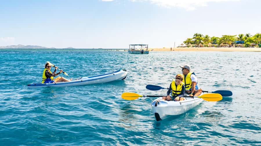 Fiji: South Sea Island Full Day Trip with Lunch & Drinks - Snorkeling in clear water, with some limits