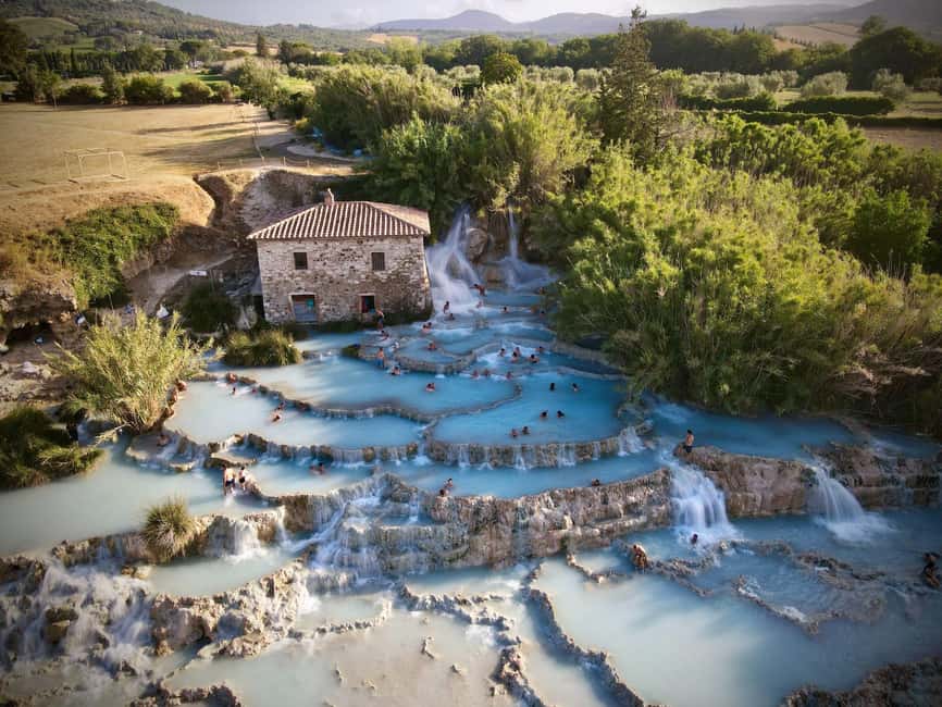 Florence: Day Trip to the Saturnia Thermal Baths - Free time in the pools