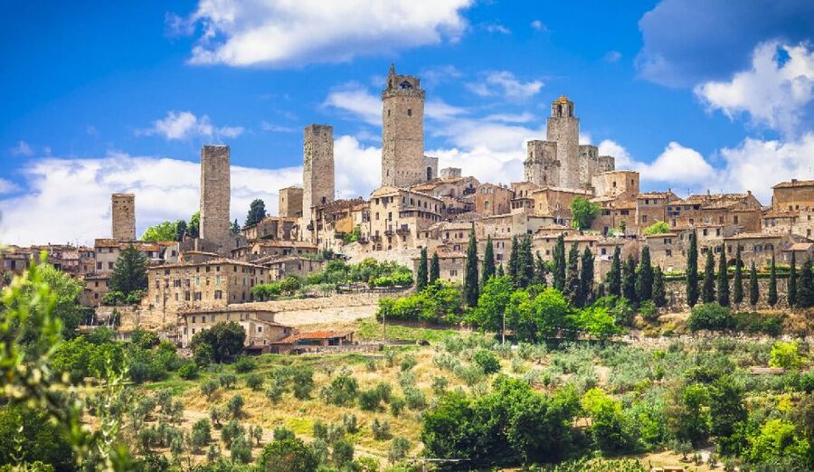 Florence: San Gimignano & Volterra Day Trip with Food & Wine - The ride from Florence into Tuscany