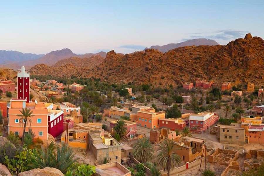 From Agadir: Tafraoute the Anti Atlas Day trip With Lunch - Tafraoute, the main stop of the day