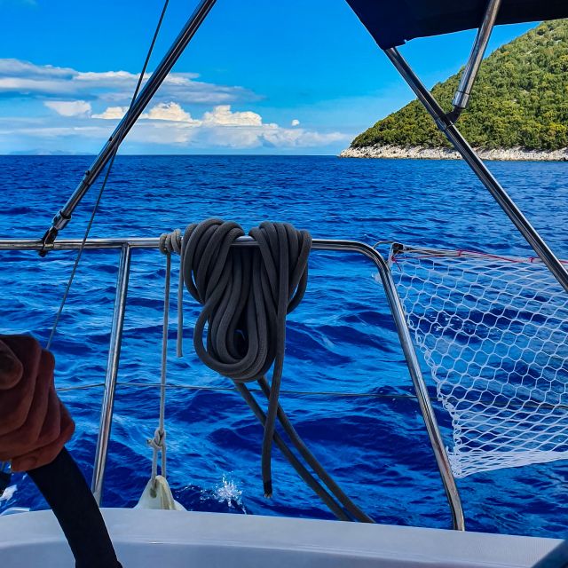 From Agia Efimia: All Inclusive Sailing Day Trip to Ithaca - Swimming, snorkeling, and paddle boarding