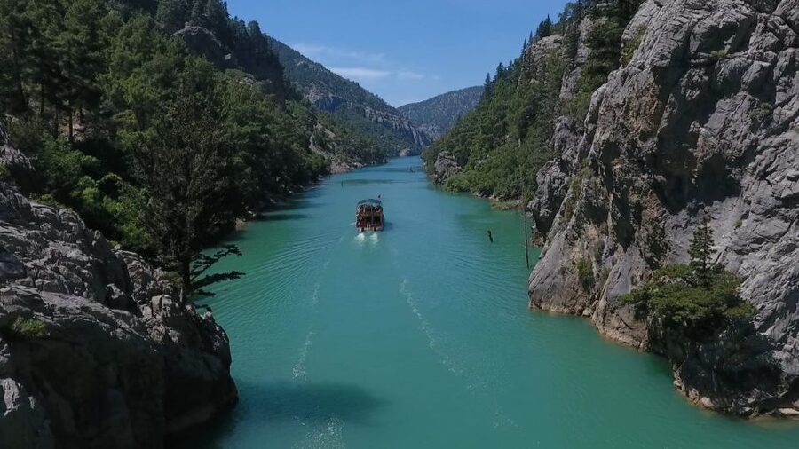 From Alanya: Green Canyon Day Trip with Lunch and Boat Ride - Swimming in clear mountain water