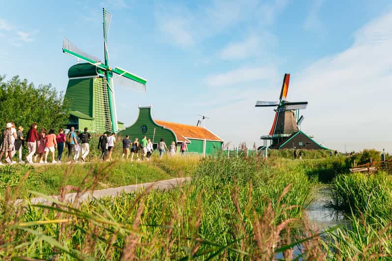 From Amsterdam: Zaanse Schans, Edam, & Marken Full-Day Trip - Zaanse Schans: windmills before the crowds