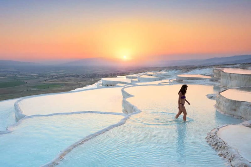 From Antalya/Kemer: Pamukkale & Hierapolis Day Trip w/Meals - The pre-dawn pickup from Antalya, Kemer, Belek, or Beldibi