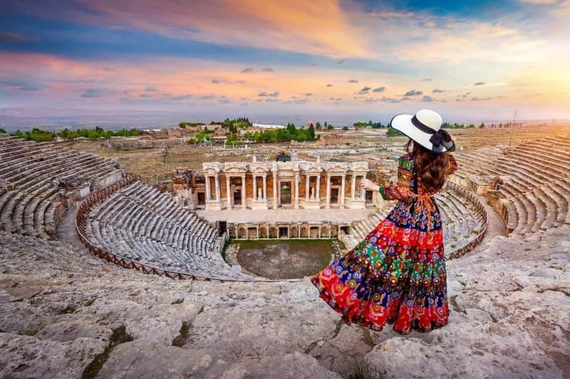 From Antalya/Kemer: Pamukkale & Hierapolis Day Trip w/Meals - Lunch after the ruins and springs