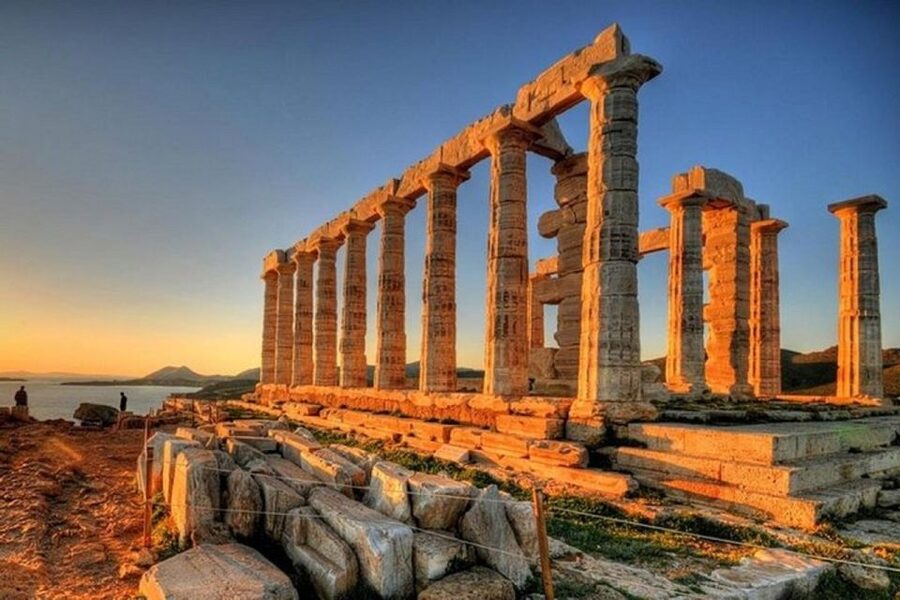 From Athens: Cape Sounion Day Trip at Sunset - Dinner by the sea after sunset