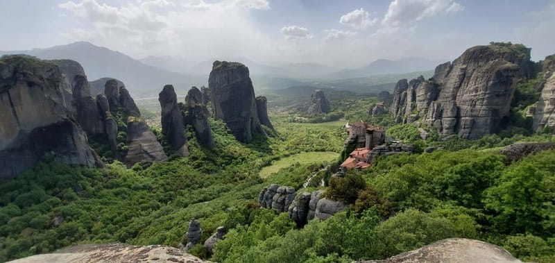 From Athens: Meteora Caves & Monasteries Day Trip by Train - Key points at a glance