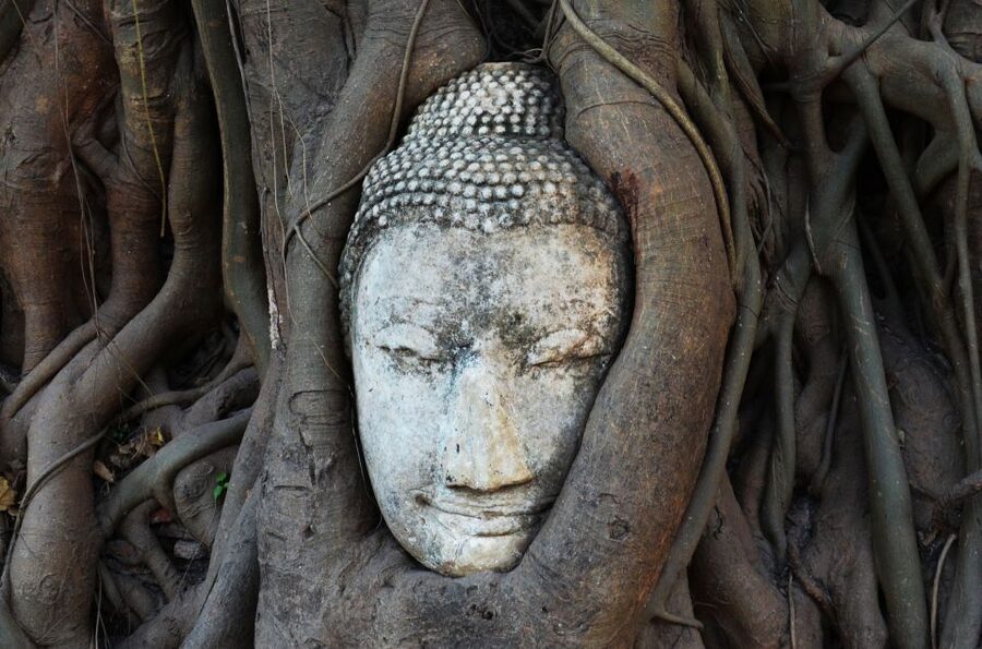 From Bangkok: Floating Market & Ayutthaya Private Day Trip - Wat Lokaya Sutharam and the reclining Buddha