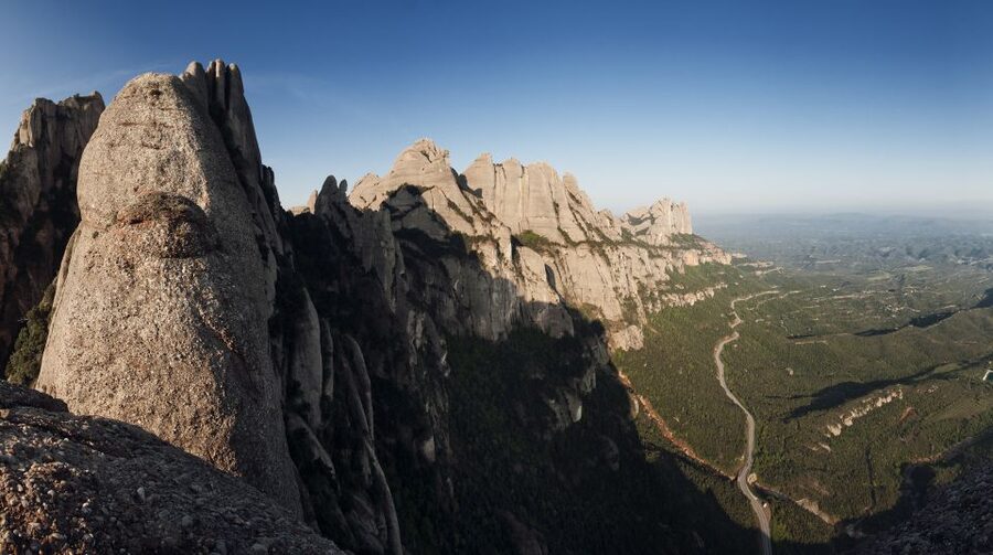 From Barcelona: Montserrat Full-Day Trip with Guided Hike - Riding the St. Joan funicular into the mountain