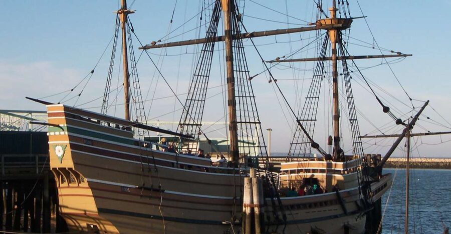 From Boston: Quincy, Plymouth, and Mayflower II Day Trip - The coastal road toward Plymouth