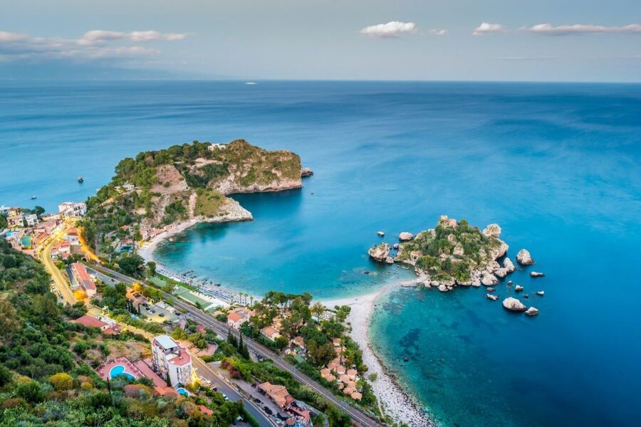 From Catania: Taormina, Isola Bella, and Castelmola Day Trip - Castelmola for the wide Sicilian view