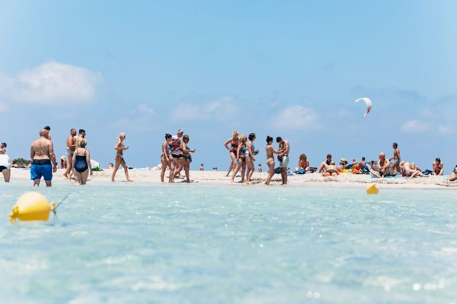 From Chania: Day Trip to Elafonisi Island Pink Sand Beach - Lunch in Elos after the beach