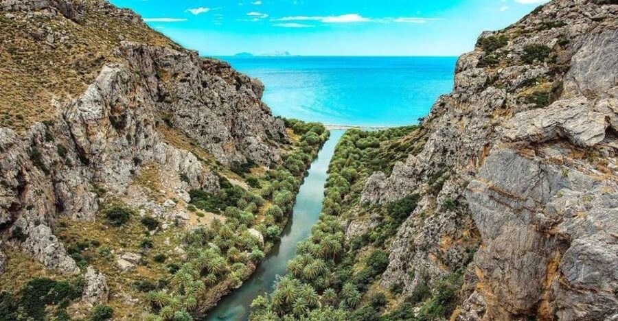 From Chania: Day Trip to Preveli Beach & Damnoni Beach - Two and a half hours at Preveli Beach