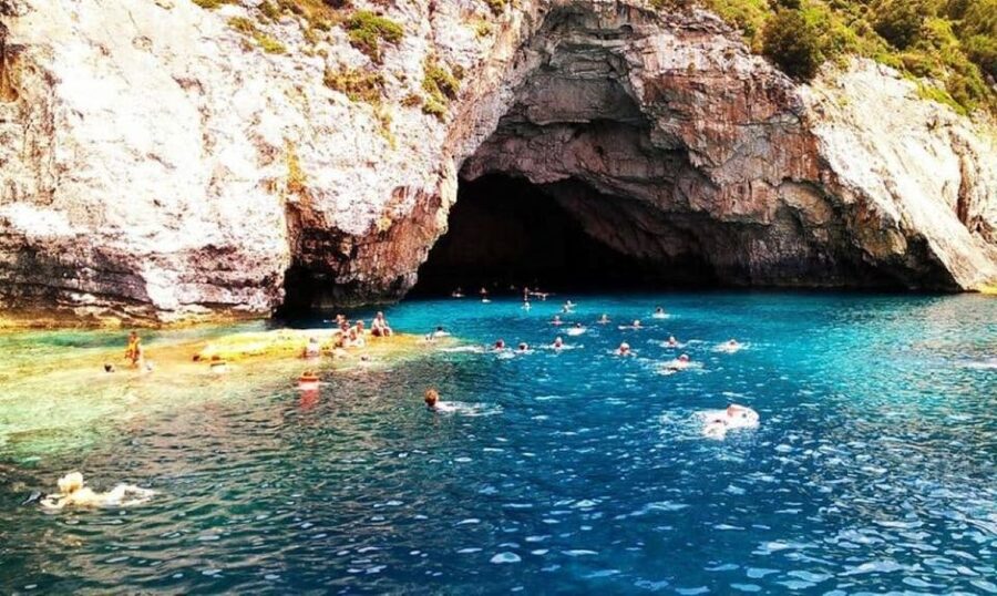From Corfu: Paxos, Antipaxos & Blue Caves Day Trip by Boat - About 1.5 hours in Paxos