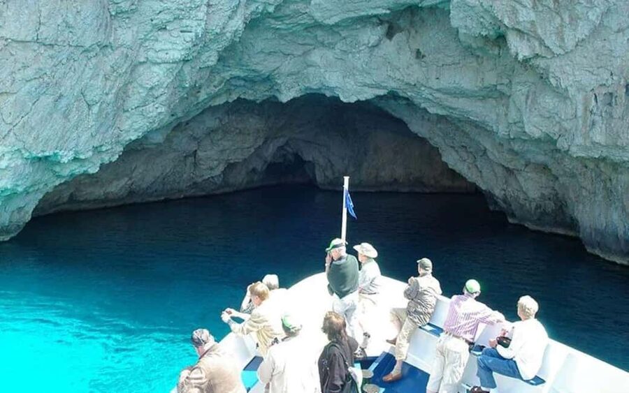 From Corfu: Paxos, Antipaxos & Blue Caves Day Trip by Boat - The long crossing from Corfu