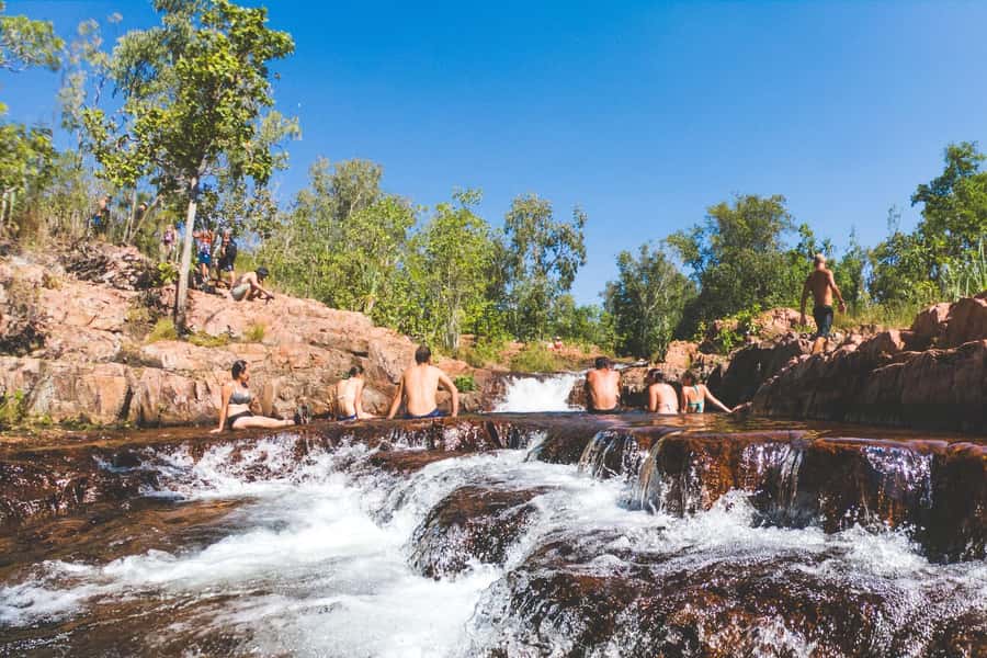 From Darwin: Litchfield National Park & Waterfalls Day Trip - Buley Rockholes offers a gentler swim