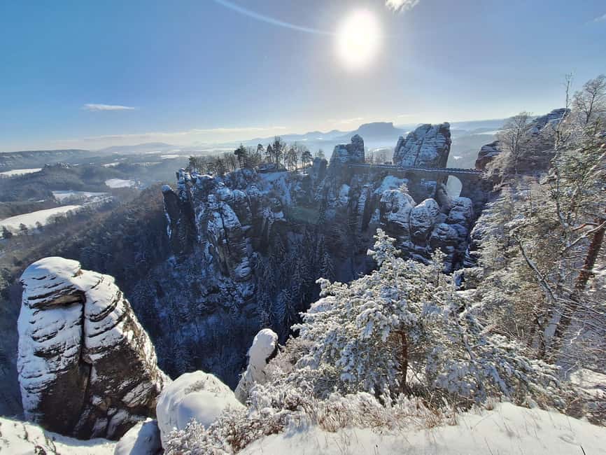 From Dresden: Bastei Bridge & Bohemian Switzerland Day Trip - The forest route to Pravčická Gate