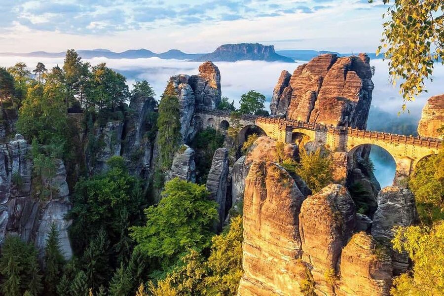 From Dresden: Bastei Bridge & Bohemian Switzerland Day Trip - Czech lunch in Hřensko