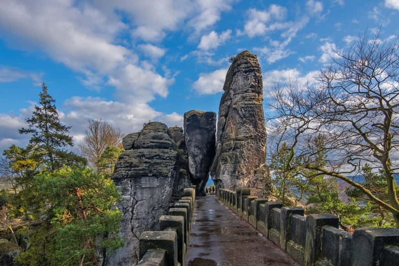 From Dresden: Saxon Switzerland National Park Full-Day Trip - Leaving Dresden by panoramic double-decker bus