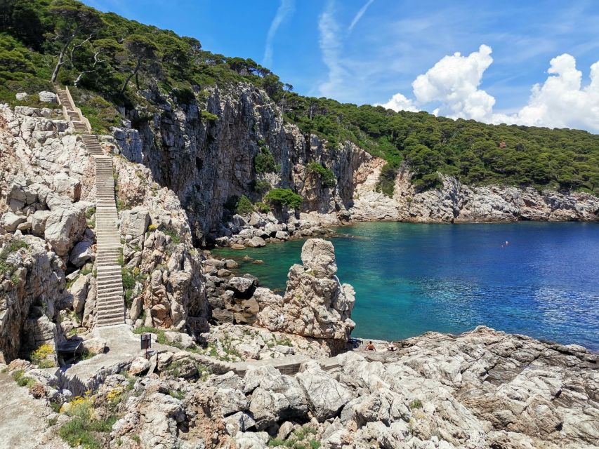 From Dubrovnik: Hiking & Swimming on Koločep Island Day Trip - Finding a quiet place to swim