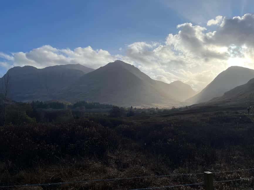 From Edinburgh: Loch Ness, Glencoe & The Highlands Day Trip - Fort William beneath Ben Nevis