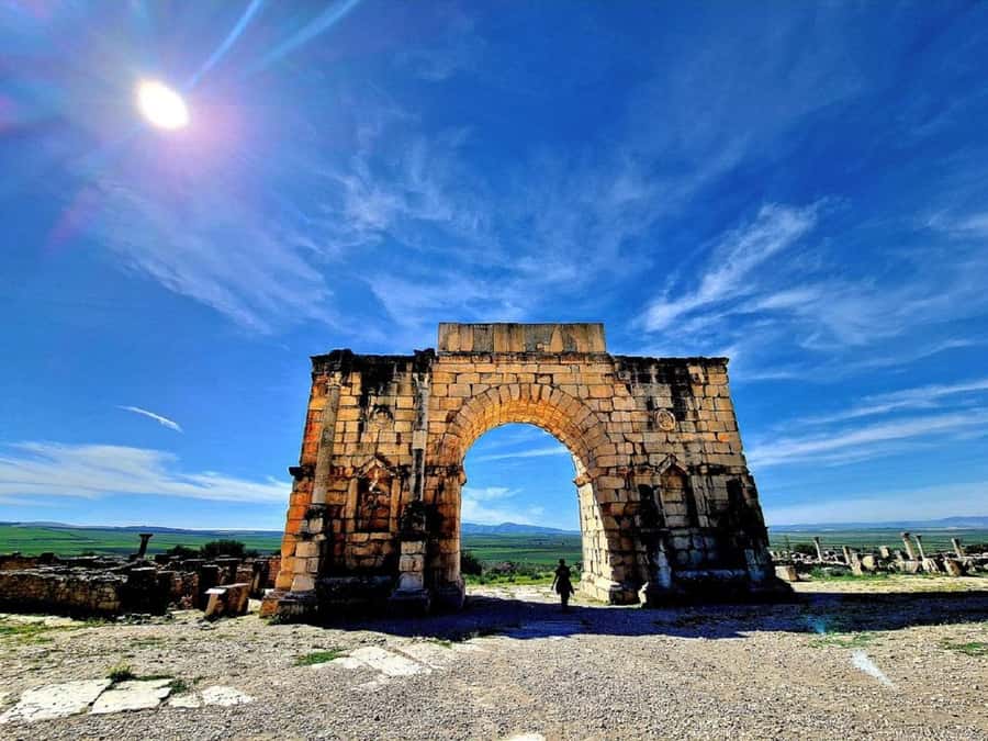 From Fes Day Trip to Meknes,Volubilis,Moulay Idriss Zerhoun - Meknes and the imperial city walls