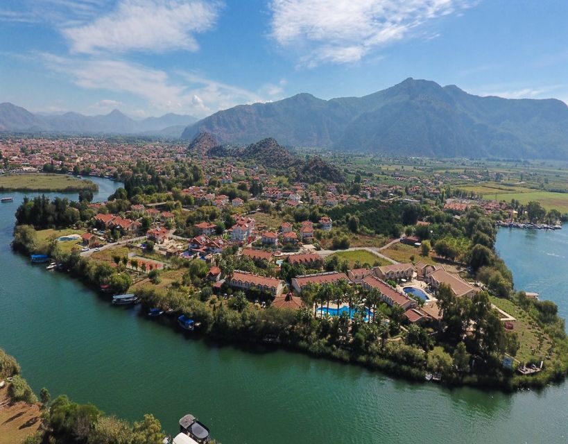 From Fethiye: Dalyan Day Trip with Mud Bath and Turtle Beach - Mud baths, hot springs, and a strong sulfur smell