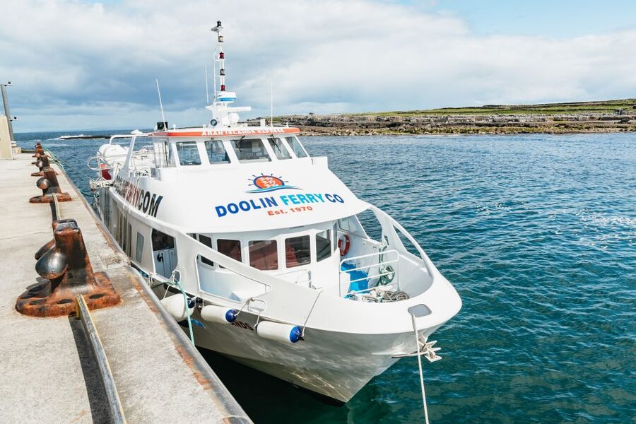 From Galway: Aran Islands & Cliffs of Moher Full-Day Trip - Seeing the Cliffs of Moher from below