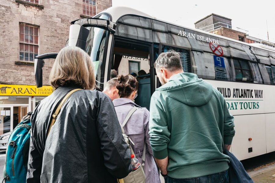 From Galway: Aran Islands & Cliffs of Moher Full-Day Trip - One hour above the Atlantic