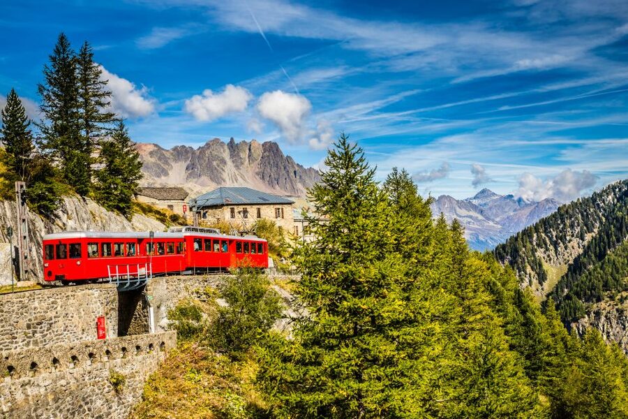From Geneva: Chamonix Mont-Blanc Private Day Trip - Chamonix town, cafés, shops, and mountain views