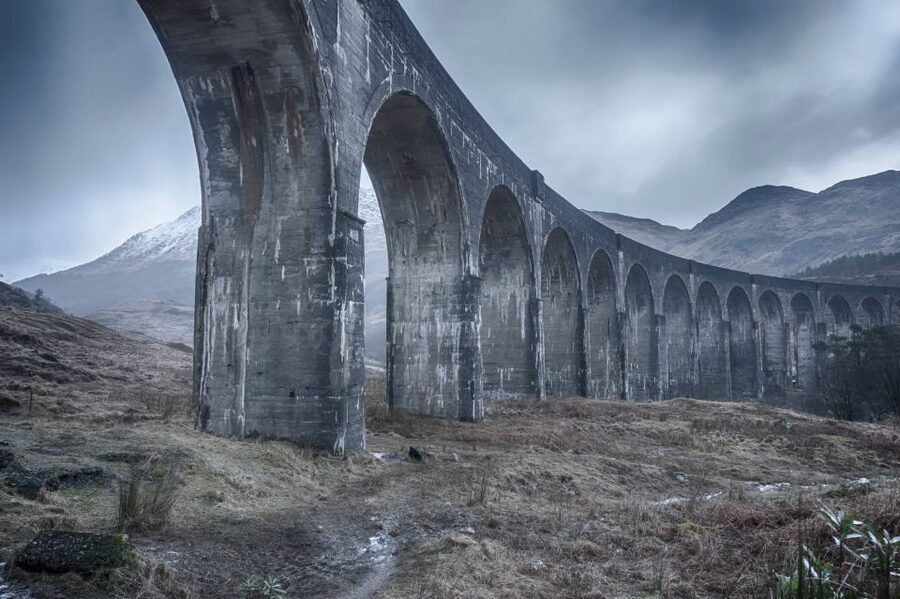 From Glasgow: Glenfinnan, Fort William, and Glencoe Day Trip - Fort William below Ben Nevis