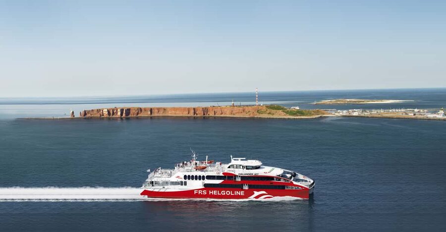 From Hamburg, Brunsbüttel or Cuxhaven: Day Trip to Helgoland - Arriving at Heligoland after the open-water crossing