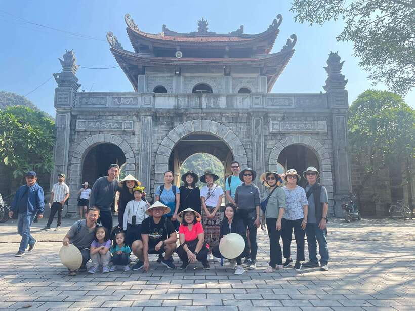 From Hanoi: Ninh Binh, Hoa Lu, Tam Coc, & Mua Cave Day-Trip - A short bike ride through village country