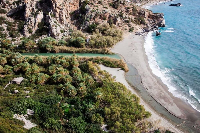 From Herakleion: Day Trip to Preveli Palm River Beach - Four hours at Preveli Beach