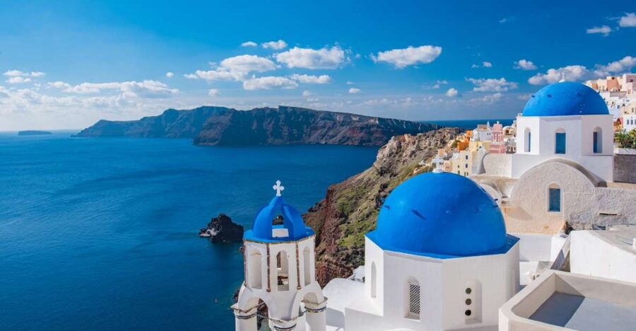 From Heraklion/Crete: Santorini Island Guided Day Trip - Returning through Athinios Port