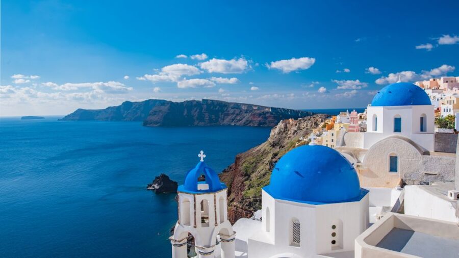 From Heraklion/Crete: Santorini Island Guided Day Trip - Starting in Heraklion and crossing the Aegean