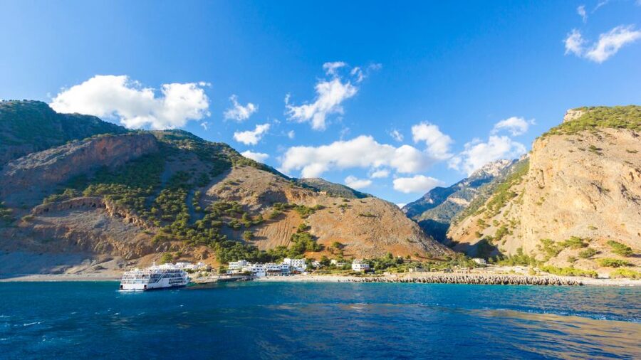 From Heraklion: Samaria Gorge & Agia Roumeli Hiking Day Trip - Omalos gives you the first big view