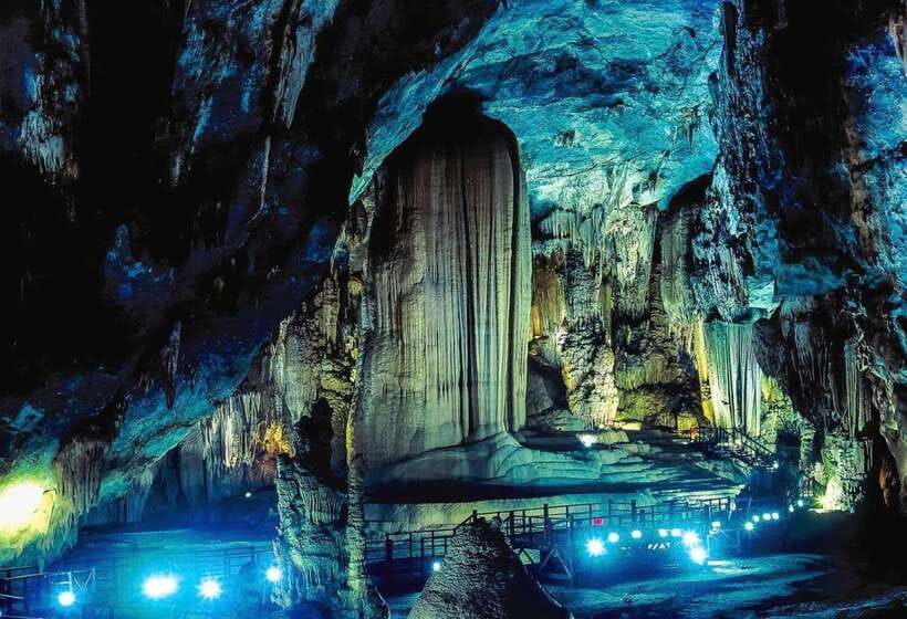 From Hue: Phong Nha Cave & Paradise Cave Full-Day Trip - Inside Phong Nha Cave for about two hours