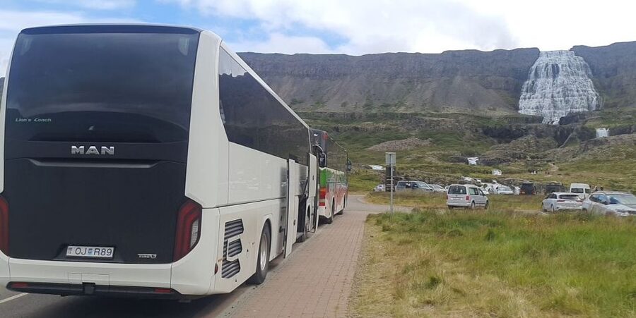 From Isafjordur: Dynjandi Waterfall Guided Day Trip by Bus - The road to Dynjandi is part of the reward