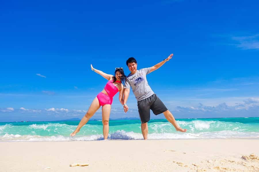 From Khao Lak: Bamboo & Phi Phi Islands, & Maya Bay Day Trip - Maya Bay is the famous finish, with a serious crowd warning