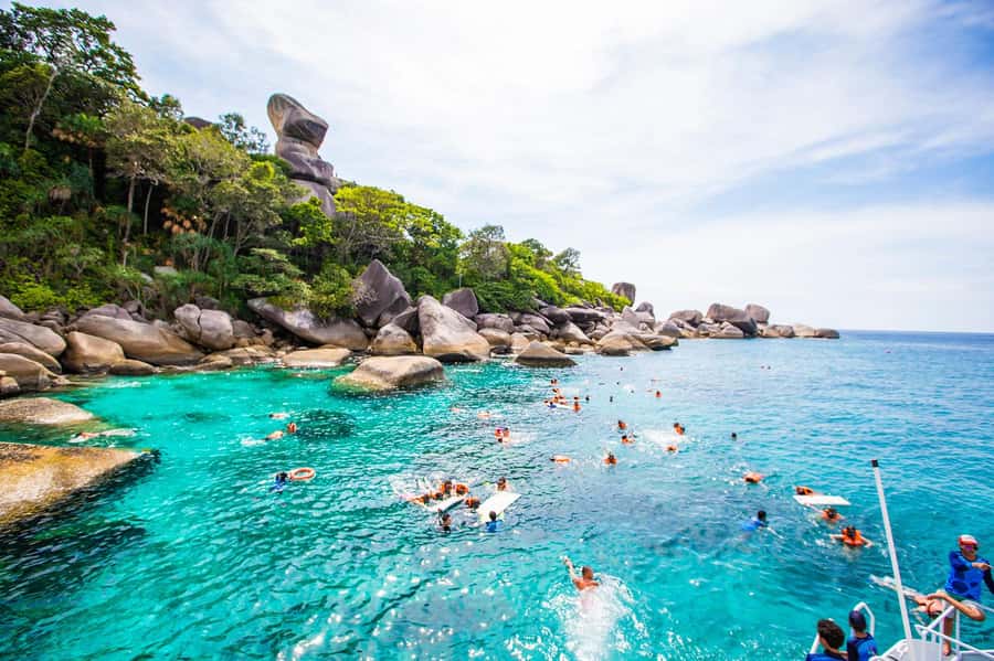 From Khao Lak: Similan Islands Day Trip by Luxury Catamaran - Snorkeling at Islands No. 5 and 6