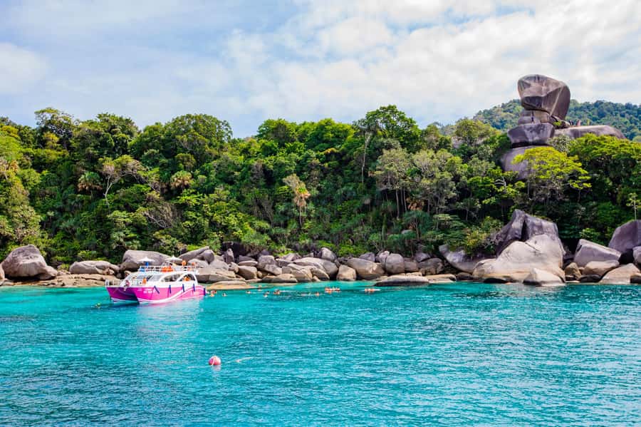 From Khao Lak: Similan Islands Day Trip by Luxury Catamaran - Leaving Khao Lak before the heat