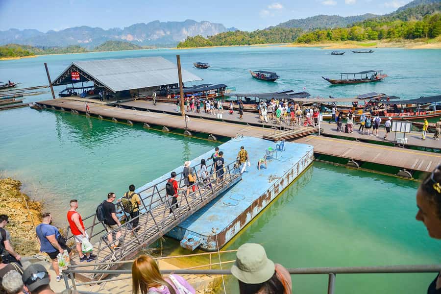 From Krabi: Khao Sok Cheow Lan Lake Day Trip - Khao Sam Kloe and the photo stop