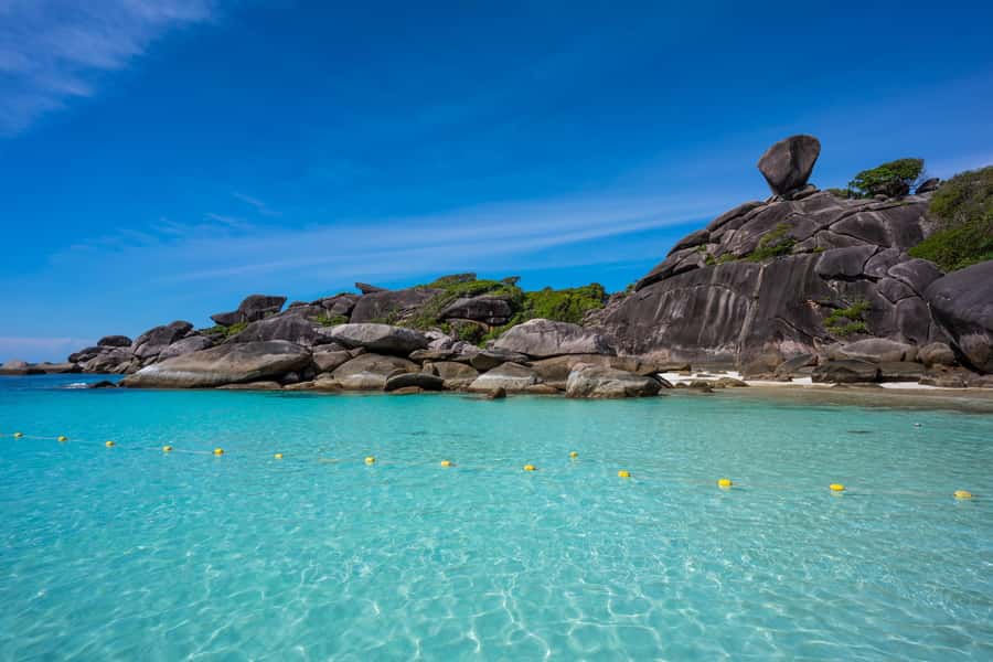 From Krabi: Similan Islands Day Trip by Speedboat - Koh Miang, the first swim and beach break