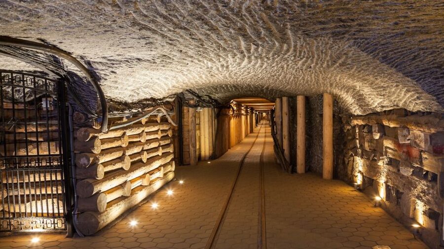 From Krakow: Wieliczka Salt Mine Half-Day Trip with Pickup - The first 800 steps underground