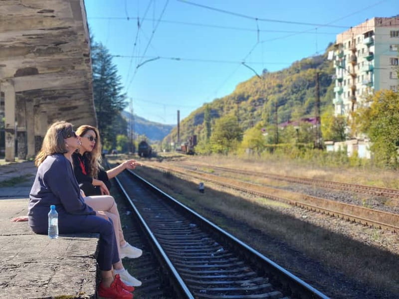 From Kutaisi: Chiatura Day Trip with Katskhi Pillar and More - The Chiatura viewpoint and abandoned industrial character