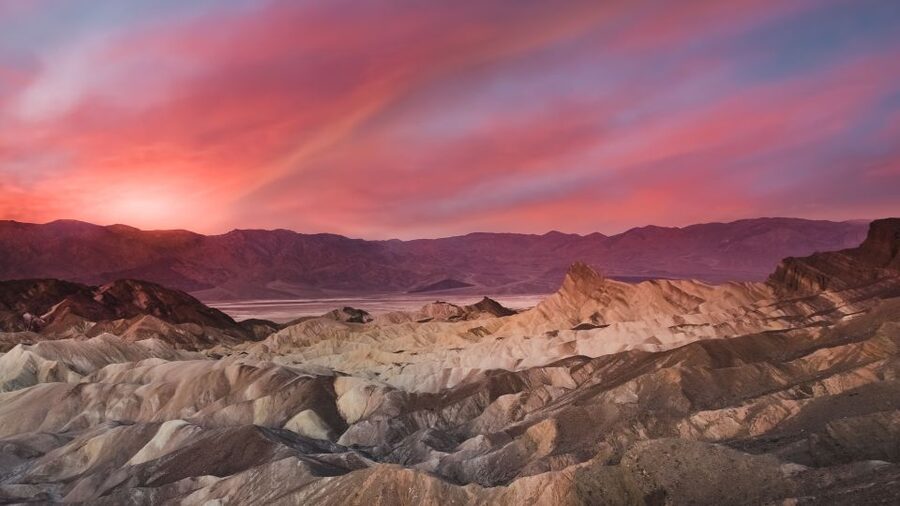 From Las Vegas: Death Valley & Rhyolite Ghost Town Day Trip - Badwater Basin: salt, heat, and stark scale