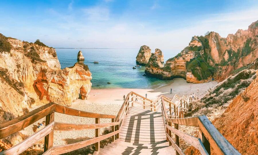 From Lisbon: Private Day Trip to Algarve with Hotel Pick Up - Lagos gives the day a real town, not just viewpoints